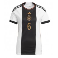 Billiga Tyskland Joshua Kimmich #6 Hemma fotbollskläder Dam VM 2022 Kortärmad